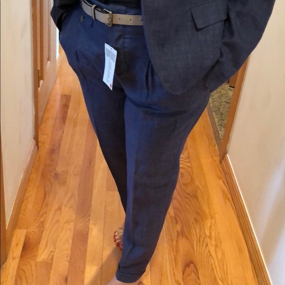 Brand new Zara linen suit with belt. - Picture 2 of 6